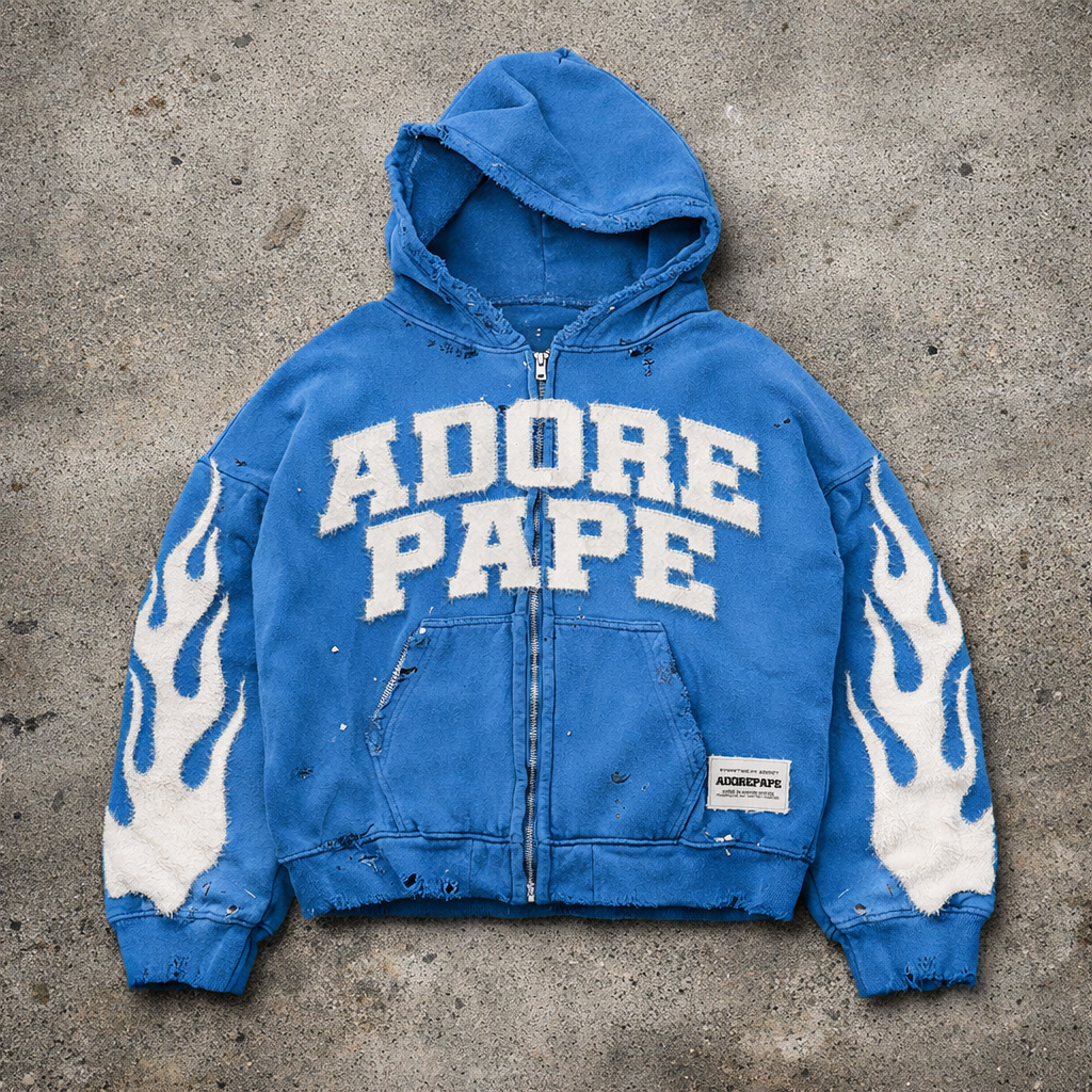 Streetwear addict Hoodie "Cool Blue"